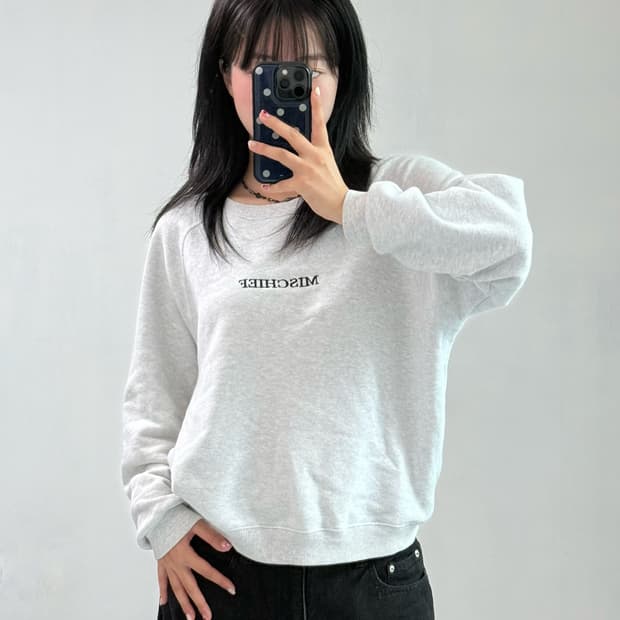 미스치프 멜란지 맨투맨