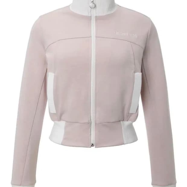 쓰리타임즈 듀얼 트랙 자켓 핑크 m