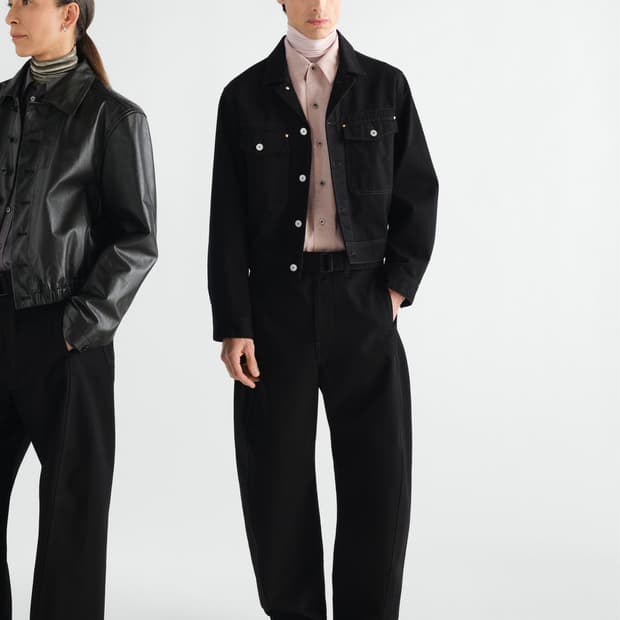 Lemarie 26SS 르메르 벨티드 팬츠 블랙