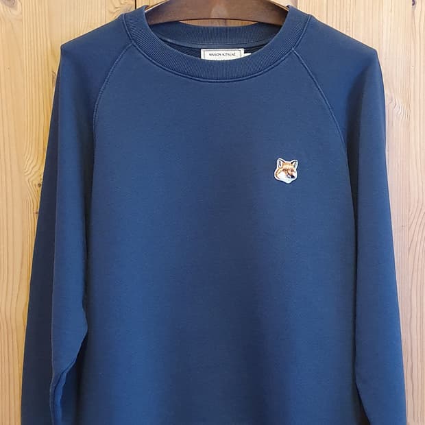 66/77.메종키츠네 헤드폭스 맨투맨