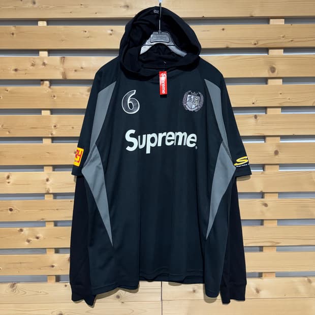 슈프림 사커 후드 져지