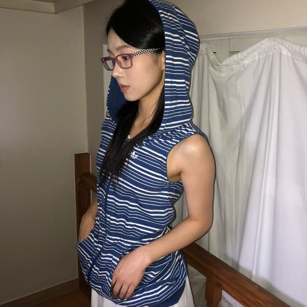 아디다스 후디 슬리브
