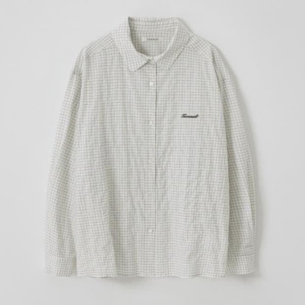 타낫 던 체크셔츠 (택포)