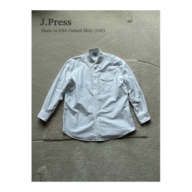 J.Press Made in USA Oxford Shirt (105)