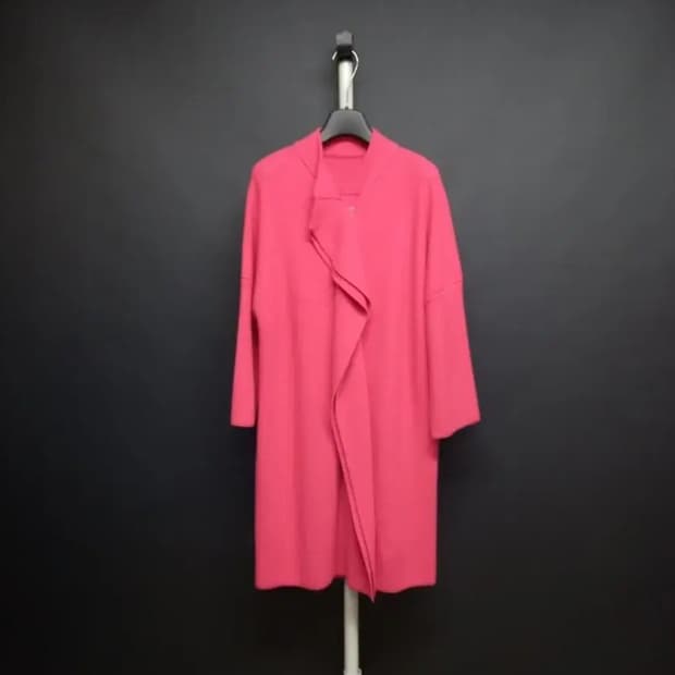 마인 MINE 춘추 니트 롱 가디건 F