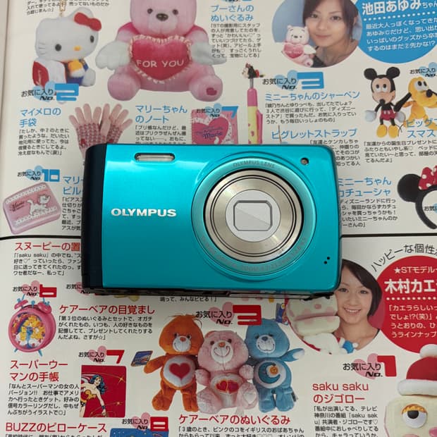 Olypus 올림푸스 VH-410 블루 빈티지디카