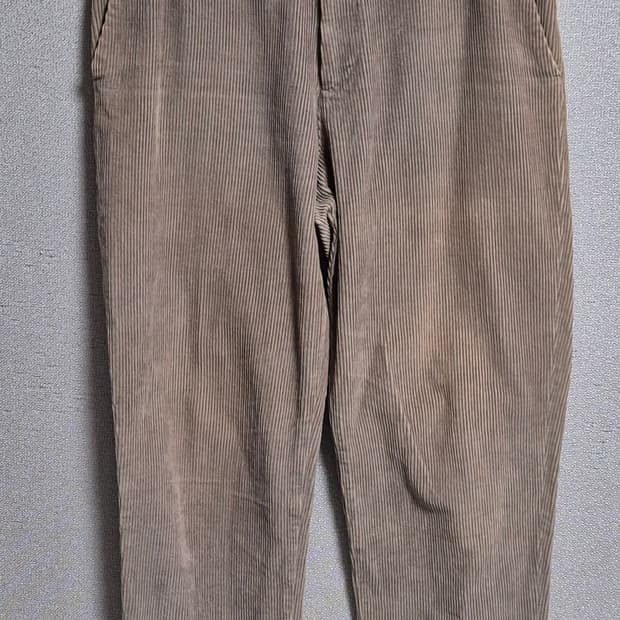 34-35) COS 코스 다크베이지 코듀로이 골덴 팬츠