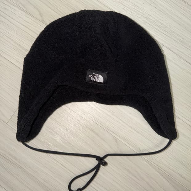 노스페이스 플리스 이어머프 비니 블랙