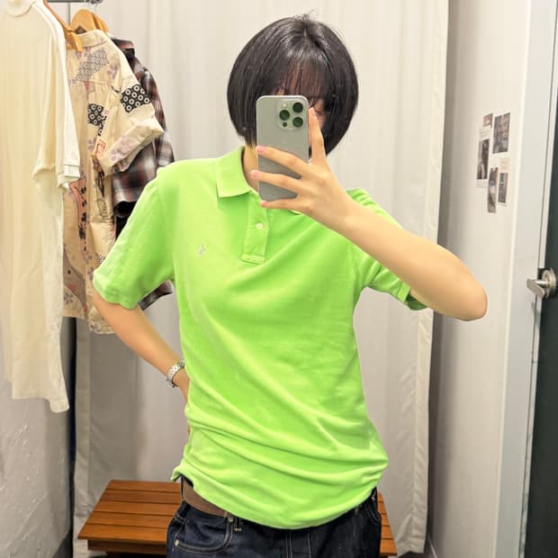 폴로 랄프로렌 실버포니 카라티셔츠