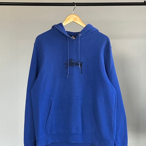 [M]스투시 USA 90s 아플리케 후드