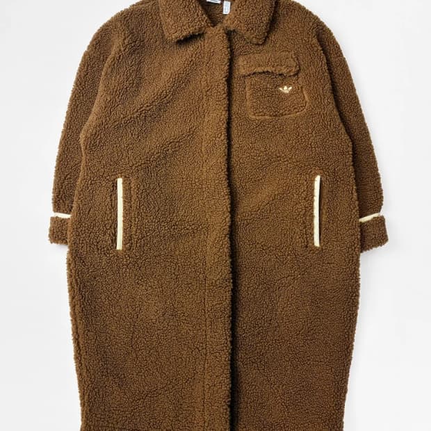 아디다스 아디컬러 쉐르파 코트 PN5711   