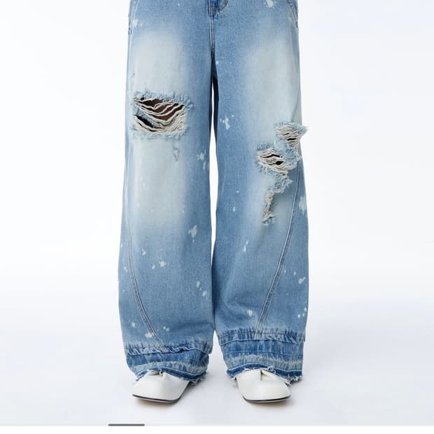 S) 아더에러 이노스 데미지 워싱 데님팬츠 팝니다