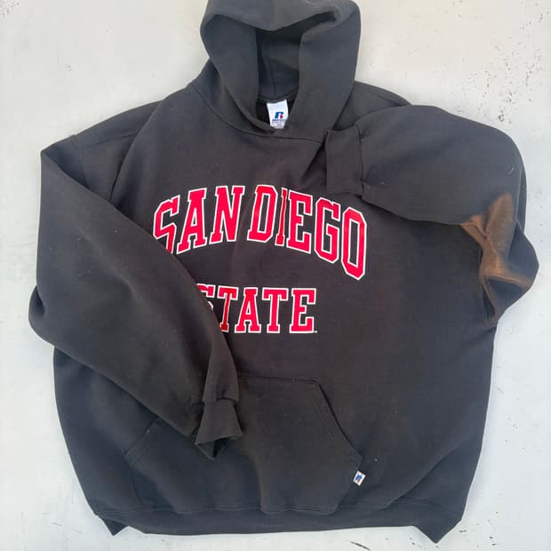 90‘s Russell 후드 (2xL)