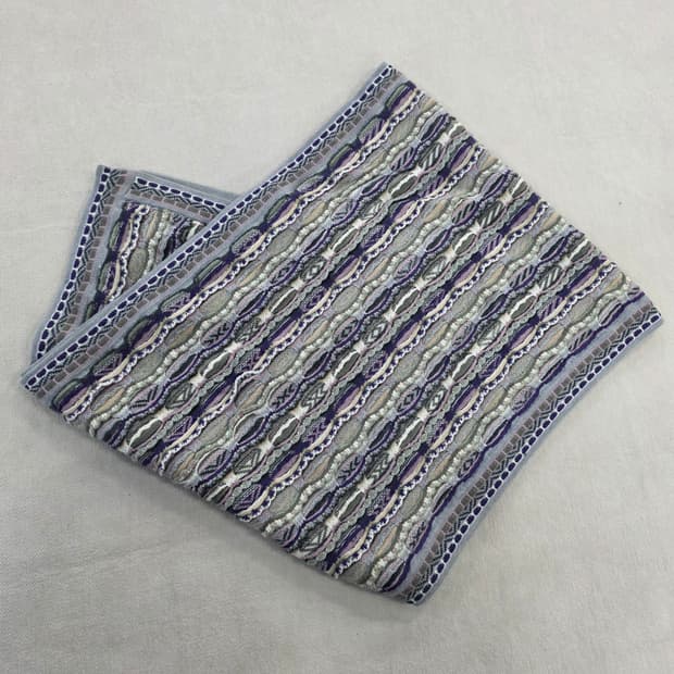 [실측] 기하학패턴 케이블 니트 머플러 0219J