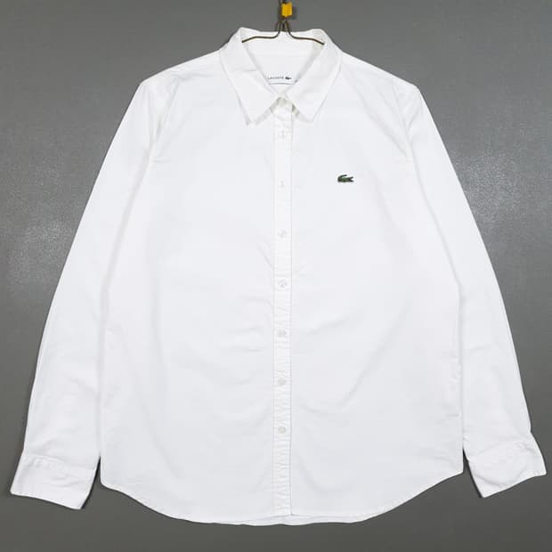 여성 XL (77-88) 라코스테 신형 25ss 옥스포드 스트레치 셔츠
