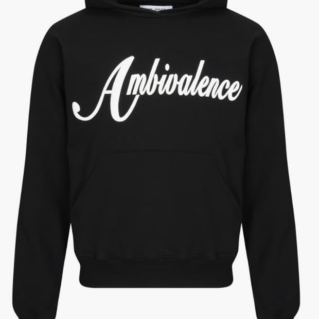 리젤서비스 AMBIVALENCE HOODIE (BLACK)