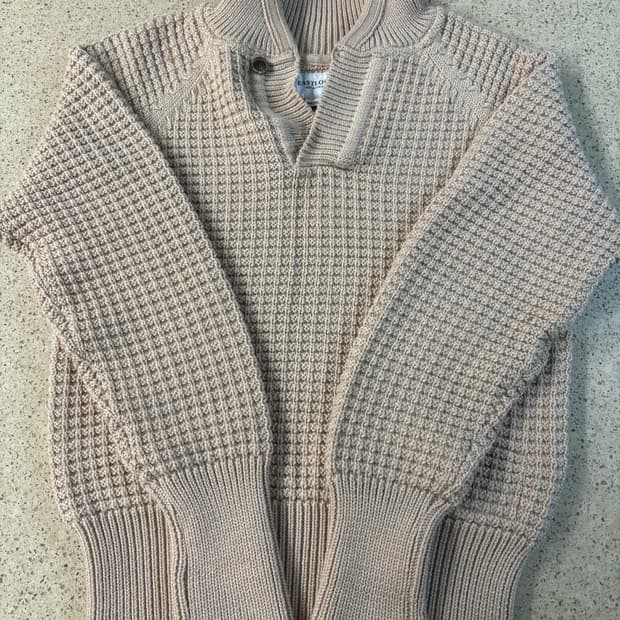 (M 100) 이스트로그 아란 풀오버스웨터