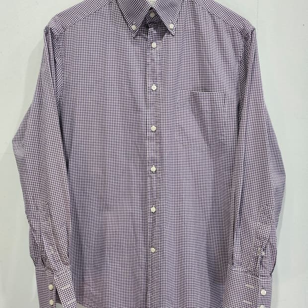 브루넬로 쿠치넬리  체크 셔츠 M 정품