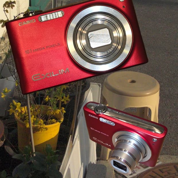 희귀 컬러!! 카시오 엑실림 z200 빈티지 디카[작례O/정품배터리]