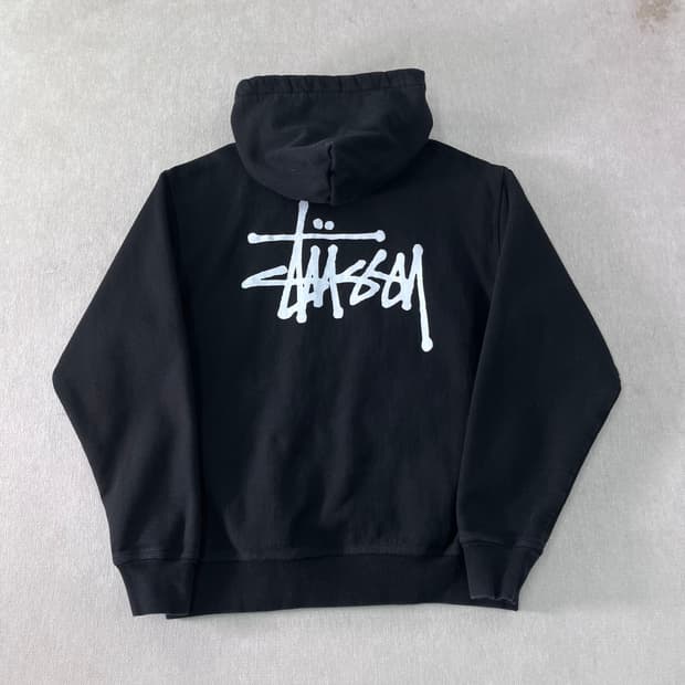 100 스투시 스펠아웃 후드티