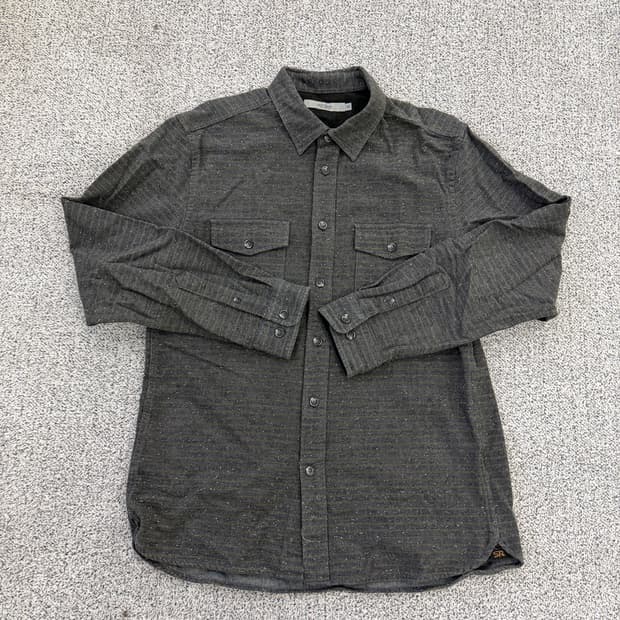 100 시리즈 스트라이프 셔츠 0128H1