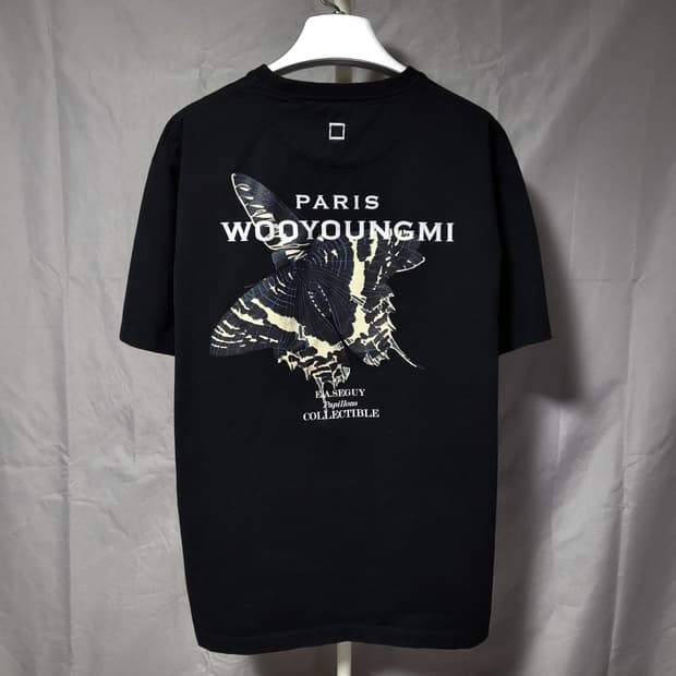 [정품] 50 / 23SS 우영미 나비 백로고 반팔티