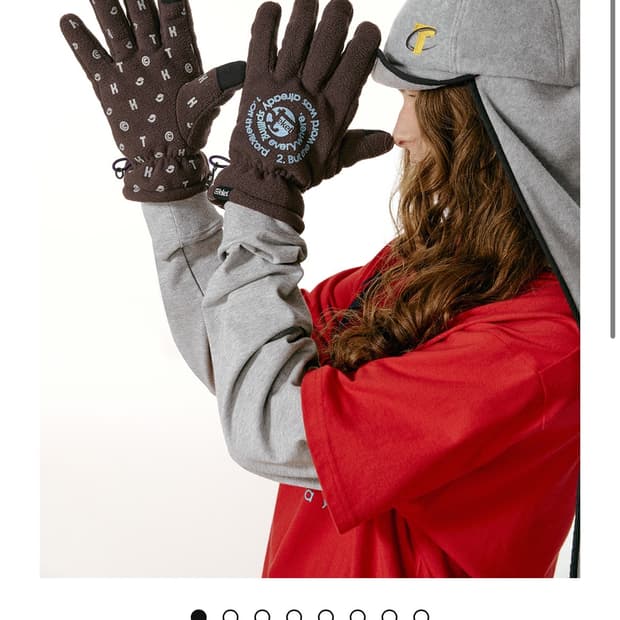 테켓 글러브 장갑 브라운 새상품