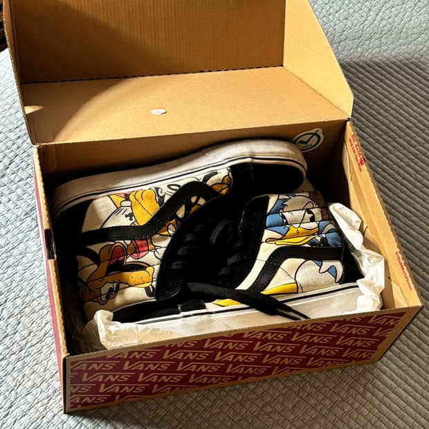Vans x Disney 하이탑 운동화