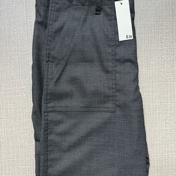 a.ta 퍼티그팬츠 쉐도우그레이 M