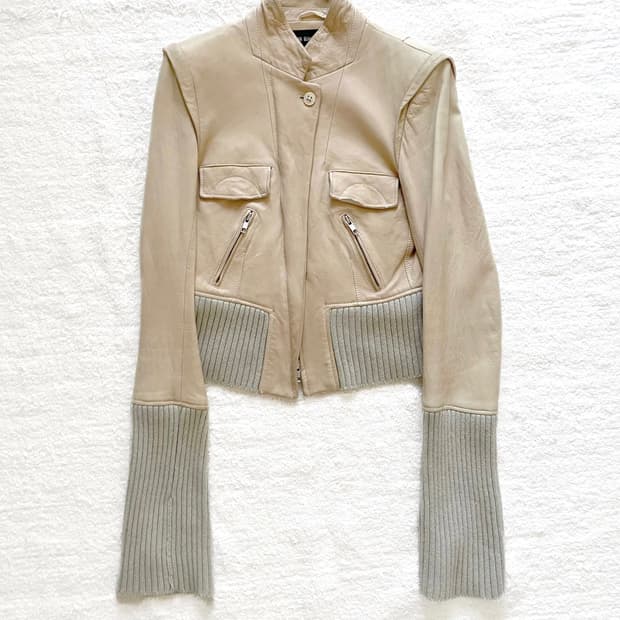 *rare 앤 드뮐미스터 레더자켓