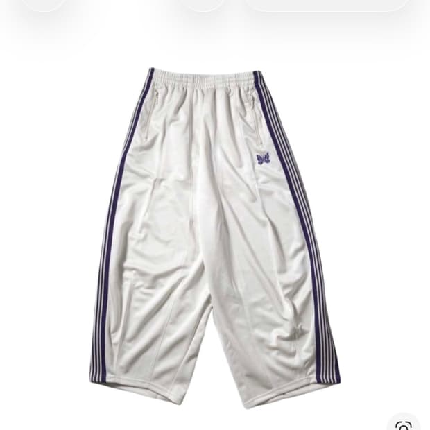 니들스 hd 트랙팬츠 xs 화이트 퍼플