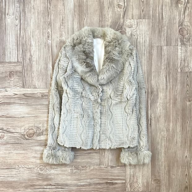 japab vtg 토키 퍼 자켓