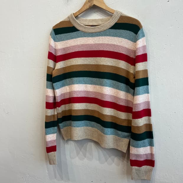 GAP 컬러블럭 니트 