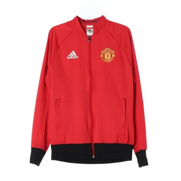 아디다스 맨유 블루종 바람막이 트랙탑