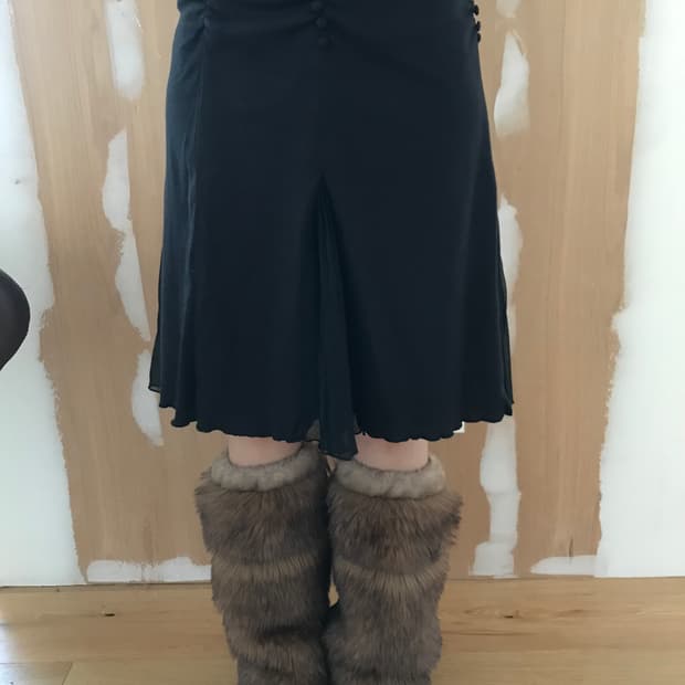 vintage button skirt (27inch)