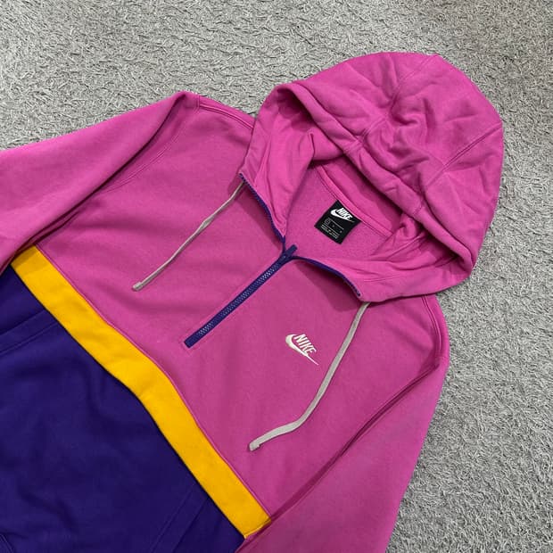 [100] 나이키 반집업 후드티