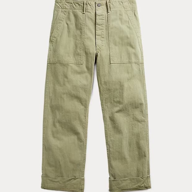 RRL 헤링본 퍼티그 팬츠 32/30