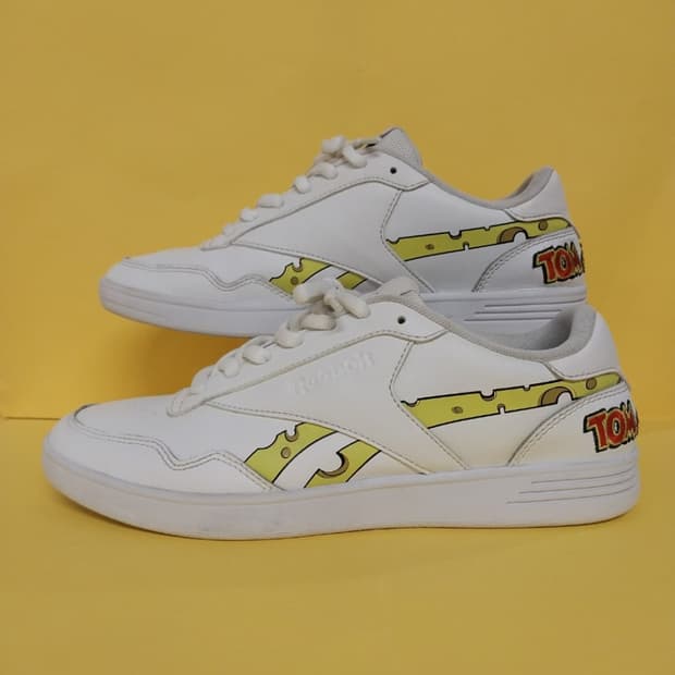 남성 리복 로얄 테크 T 운동화 (270)