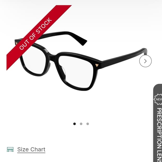 상태최상 보테가베네타 글라스  안경