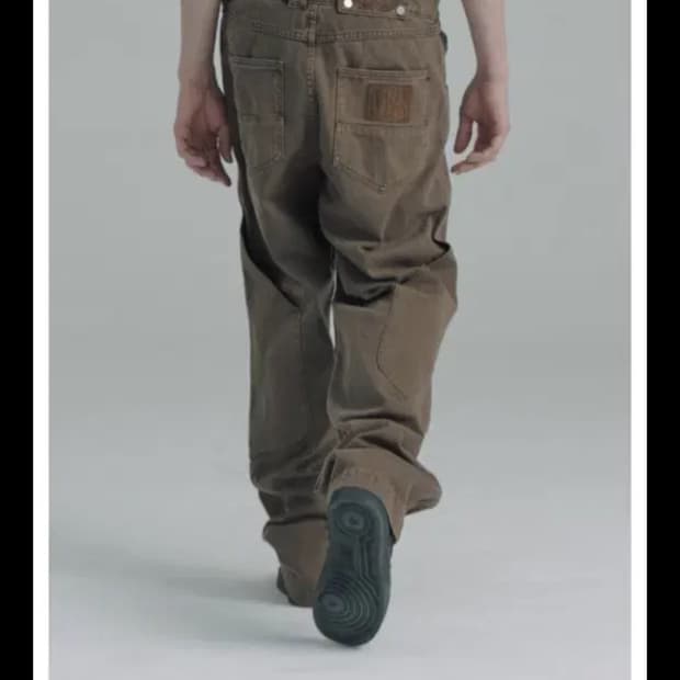 플라스틱 프로덕트 Mpa calf pocket pants brown L
