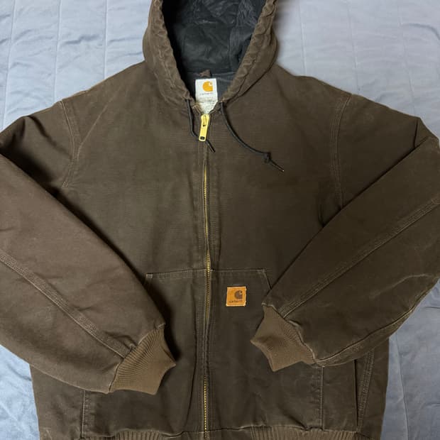 (M)칼하트 액티브 자켓 다크브라운