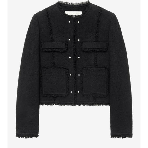 인사일런스우먼 트위드 자켓