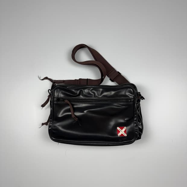 요시다포터 러기지라벨 라이너 숄더백 블랙