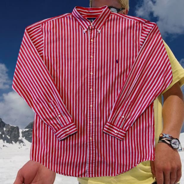 폴로랄프로렌 스트라이프 셔츠 (Man 2XL)
