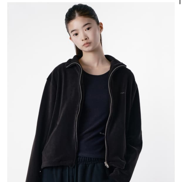 Snow fleece zip-up 001