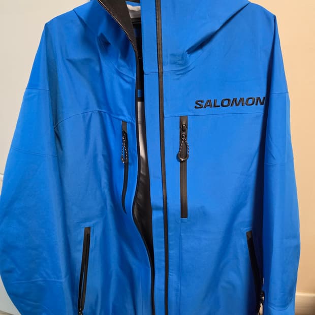 [민트급]살로몬 고어텍스 GTX 쉘 자켓 블루