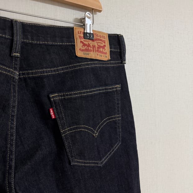 리바이스 504 데님