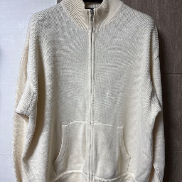 90s 폴로 니트집업 홍콩made