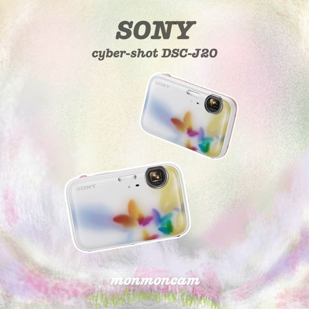 (초희귀) Sony DSC-J20 소니 사이버샷 레인보우 디카