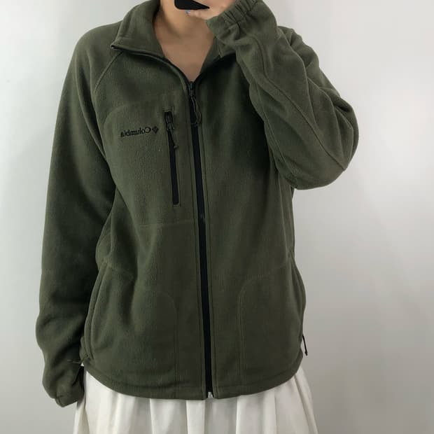 [L] 컬럼비아 그린 플리스